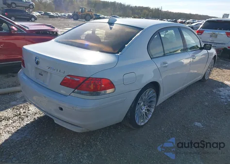 2008 BMW 750Li z USA, uszkodzony, nr VIN WBAHN83508DT85829